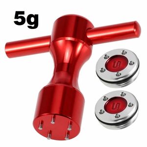 【新品 送料無料】スコッティキャメロン用 ウエイト 5g×2 ウェイト　レンチ付