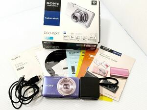 デジカメ SONY Cyber-shot DSC-WX7 ソニー サイバーショット dsc-wx7 sony デジタルカメラ コンパクトデジタルカメラ 付属品多数 動作品