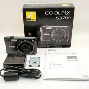 NIKON COOLPIX S3700 ニコン コンパクトデジタルカメラ 箱付