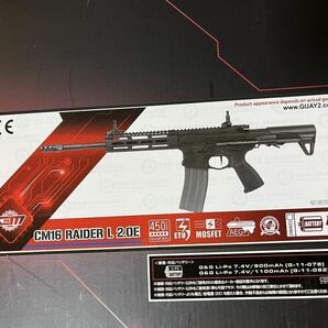 ★エアガン競技系必見!! G&G CM16 RAIDER L 2.0E 内外フルカスタム PERUN++ IFRIT25K 11.1vリポバッテリー付属 の画像2