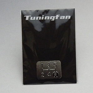 Tuningfan メッキ シフトパターン プレート 5速MT 5速マニュアル車用 RPS13 BNR32 S14 ER34 Z32 JZX100 FD3S AE86 CP9A GC8 ZC31S L880Kの画像5