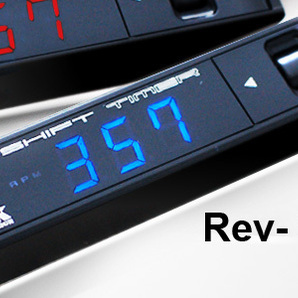 【日本製】ARK-DESIGN ターボタイマー RST 青LED Rev Shift Timer タコメーター空燃比計シフトランプ機能付き 01-0001B-00 アークデザインの画像6