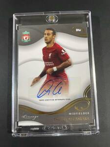 2022/23 TOPPS Liverpool Lineage THIAGO ALCANTARA チアゴ 直筆サインカード リヴァプール スペイン