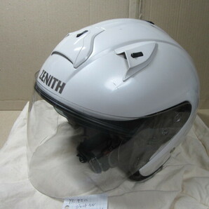 Y3: ヤマハ ZENITHジェットヘルメットYJ-14 サイズL 白の画像1