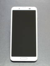 【中古】 docomo シャープ AQUOS sense3 SH-02M シルバーホワイト 制限○ SIMロック解除コード付 ③_画像2