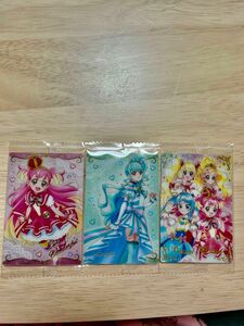 プリキュアウエハース9 わんだふるぷりきゅあ２種　プリキュアオールスターズ