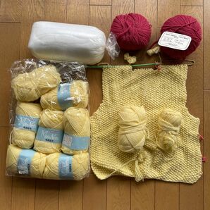 編み物 毛糸 編み棒ケース 手芸用綿