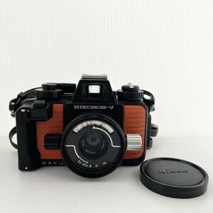 15394/ NIKONOS-V 1:2.5 35mm Nikon ニコン フィルムカメラ オレンジ ブラック 写真