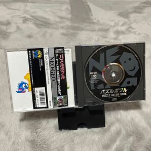 【帯有】NEOGEO CD ネオジオ PUZZLE BOBBLE パズルボブル SNK の画像5