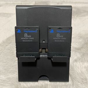 SCPH-10020 SONY PlayStation2 メモリーカード 2枚 プレイステーション2 管理番号①