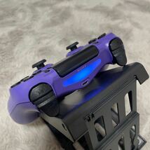 【SONY純正品】 CUH-ZCT2J DUALSHOCK4 エレクトリック パープル ワイヤレスコントローラー PS4 プレイステーション4_画像5