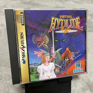 【帯有】VIRTUAL HYDLIDE ヴァーチャルハイドライド SEGA SATURN セガサターン 