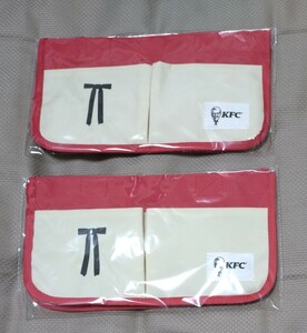 KFC original lucky bag pocket Mini tote bag 2 piece set ticket Tackey 