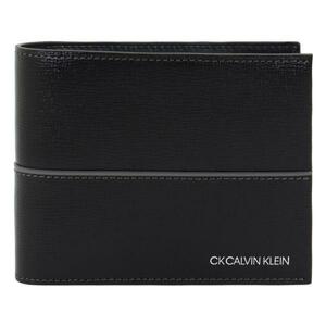 CK CALVIN KLEIN Calvin Klein cow leather 2. folding purse storage amount * black in addition exhibiting.! CK18603