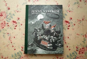 69461/洋書図録 ジェニー・ニューストロン イラスト展 Jenny Nystrom Malaren och Illustratoren 1996年 カバー クリスマスカード 絵本挿絵