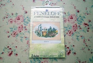 69186/刺繍キット Penelope Counted Cross Stitch 英国刺しゅう 未開封 品 クロスステッチ 図案 Coats Patons Crafts アンカー スレッド