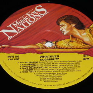 Whatever / Sugarbuzz ～ 盤未使用 / UK / 1996年 / Music For Nations MFN 193の画像6