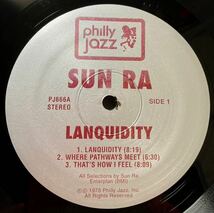【US盤/Philly Jazz/シュリンク付】Sun Ra / Lanquidity strata east free black jazz spritual jazz muro dev large サン・ラ LP avant_画像3