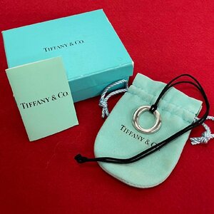 ほぼ未使用 保存箱 保存袋付 TIFFANY&Co. ティファニー セビアナ シルバー925 ネックレス ペンダント アクセサリー シルバー 21595