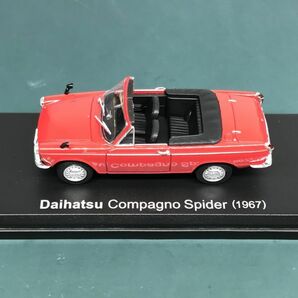 ダイハツ コンパーノ スパイダー 1967 1/43 国産名車 コレクション アシェット Daihatsu Compagno Spiderの画像3