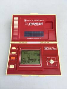  operation check settled Bandai BANDAI Mr. franc ticket Mr.FRANKEN LCD solar power electron game liquid crystal LSI game game & watch G&W game calculator 