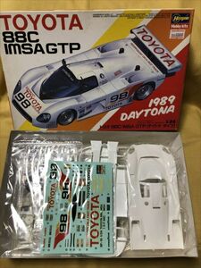 HASEGAWA Hasegawa TOYOTA Toyota Toyota 88C IMSAGTP Daytona type plastic model records out of production car out of print year thing 666