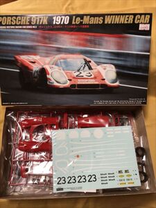 FUJIMI フジミ PORSCHE ポルシェ 917K 1970 ルマン 耐久　優勝 WINNER CAR プラモデル 廃盤 車 絶版 年物 655