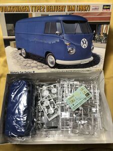 HASEGAWA ハセガワ VOLKSWAGEN フォルクスワーゲン TYPE2 ワーゲンバス VAN 1967 2 プラモデル 廃盤 車 絶版 年物 640