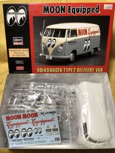 HASEGAWA Hasegawa MOON Equipped Volkswagen delivery van plastic model records out of production car out of print year thing 638