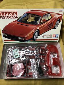 TAMIYA Tamiya Ferrari Ferrari TESTAROSSA Testarossa plastic model records out of production car out of print 829