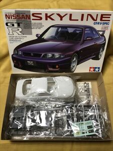 TAMIYA 田宮 NISSAN 日産 ニッサン GTR R33 V-SPEC プラモデル 廃盤 車 絶版 810