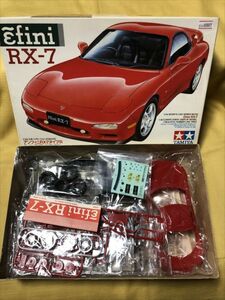 TAMIYA 田宮 MAZDA 松田 マツダ RX-7 アンフィニ プラモデル 廃盤 車 絶版 1992 年物 807