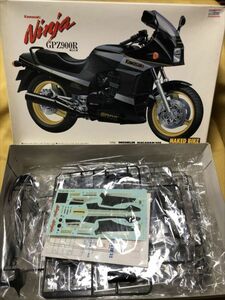 AOSHIMA blue island KAWASAKI Kawasaki NINJA GPZ900R Ninja plastic model records out of production bike out of print year thing 791