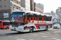 Dー３C【バス写真】L版４枚　九州急行バス　セレガ　ガーラ　九州号_画像4