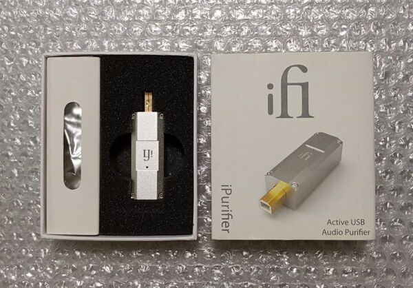 【動作品】ifi audio iPurifier USBノイズフィルター 【送料無料】ノイズフィルター キャンセラー