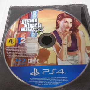 PlayStation4 グランド・セフト・オート V グラセフ プレイステーション4 プレステ4 ゲームソフト PS4 ソフトのみ 現状品の画像1