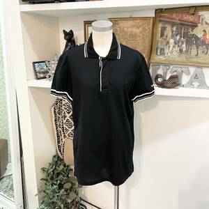 DOLCE&GABBANA/polo shirt/black/ladies/ドルチェアンドガッバーナ/ポロシャツ/ブラック/レディース