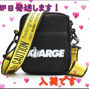 ミニショルダーバッグ ショルダーバッグ XLARGE 斜め掛け ショルダー スマホポーチ ブラック