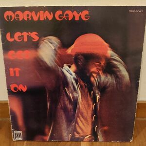 超名盤！ 73年　Marvin Gaye「 Let's Get It On 」Victor SWX-6047　 / マービン・ゲイ