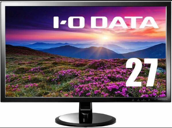 I-O DATA27型ワイド液晶モニター(広視野角パネル/フルHD/HDMI端子