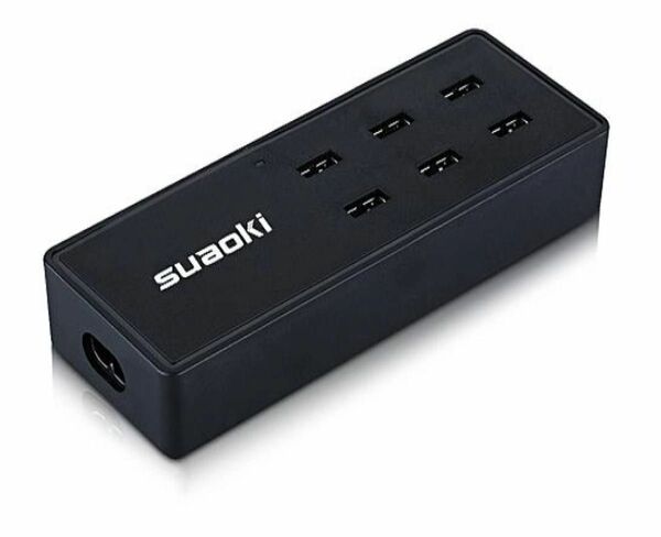 50W/10A 6ポート USB充電ステーションUSB Charger Review