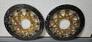 brembo （ブレンボ） フローティングディスク 左右セット DIA320 BRAKE DISC KIT CBR 1000 RR/RR SP1 208.9737.64