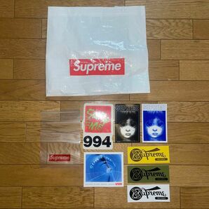 Supremeの24SS Spring TeesのSticker Set +、ショッパー