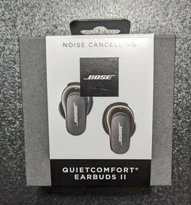 【新品】Bose QuietComfort Earbuds II ブラック ワイヤレスイヤホン【送料無料】