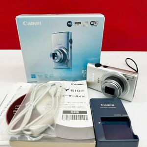▲ Canon IXY 610F ZOOM LENS 10×IS 4.3-43.0mm 1:3.0-6.9 コンパクトデジタルカメラ 動作確認済 現状品 キャノン