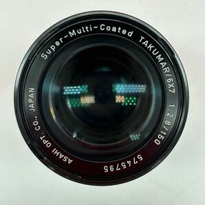 ◆ PENTAX Super-Multi-Coated TAKUMAR/6×7 F2.8/150 カメラレンズ 中判 マニュアルフォーカス ペンタックスの画像2