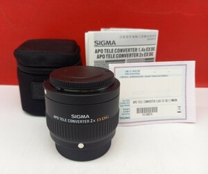 ■防湿庫保管品 SIGMA APO TELE CONVERTER 2x EX DG テレコンバーター Nikon用 ニコン カメラ レンズ シグマ