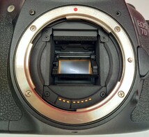 ■ Canon EOS 7D デジタル一眼レフカメラ ボディ動作確認済 シャッター、フラッシュOK バッテリー 付属品 キャノン_画像7