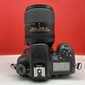 □ Nikon D7200 ボディ デジタル一眼レフカメラ AF-S DX NIKKOR 18-300mm 1:3.5-6.3 G ED VR レンズ 動作確認済 充電器 バッテリー ニコンの画像5