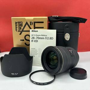 ◆ Nikon ED AF-S NIKKOR 28-70mm F2.8 D レンズ カメラ AF動作確認済 箱付き ニコン 